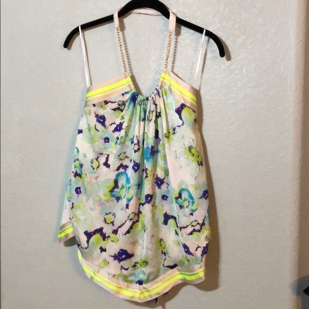 Halter top that ties in the back